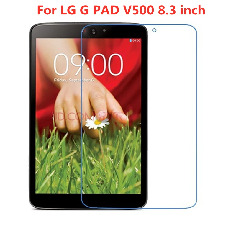9H Tempered Glass Film For LG G Pad  8.3 GPad V500 8.3 inch tablet  Screen Protector film