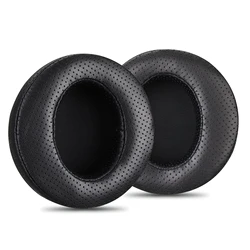 11cm Perforated Sheepskin Ear Pads Angled Ear Cushions for Fostex TH-600 TH-900 Denon AH-D2000 FiiO FT1 PRO and ZMF Headphones