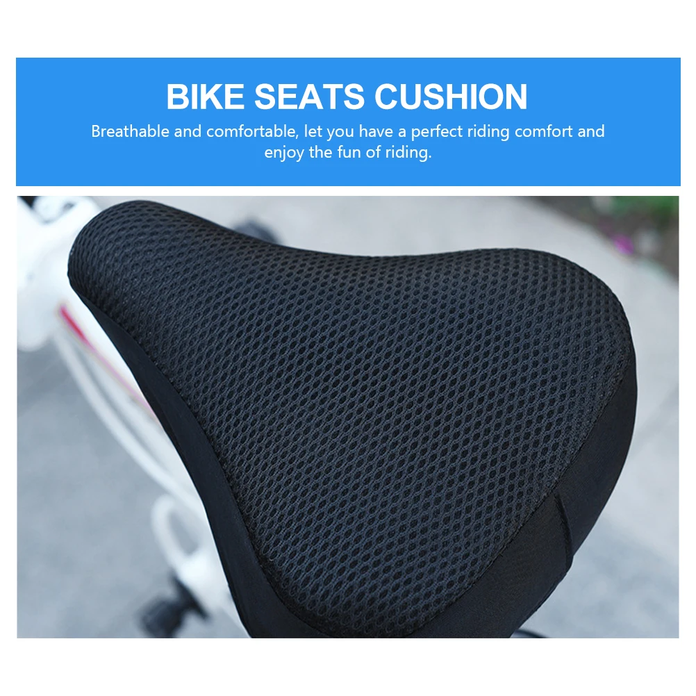 

5Pcs Bike Seats Cushion Breathable Shockproof Thickened Elastic Cycling Saddle Pad Supply Bike Seats Cycling Supply