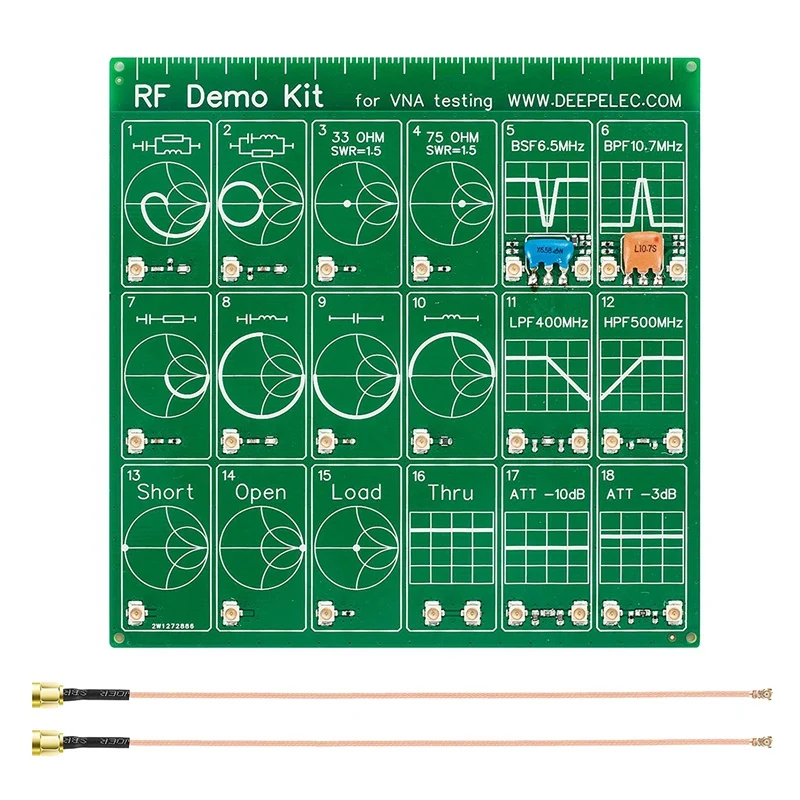 Nanovna-F Vector Network Analyzer Network Analyzer 10Khz-1.5Ghz HF VHF UHF Measures S Parameter