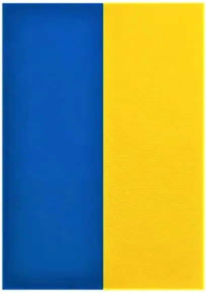 Kind Girl Ukraine Flag, 12 x 18 inches, Fade Resistant Polyester, Garden Decoration, Double-Sided, Independence Day