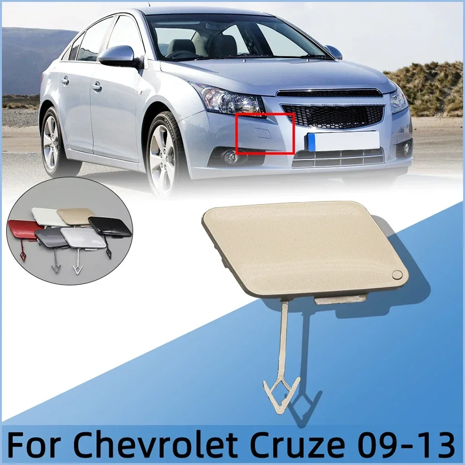 

For Chevrolet Cruze 2009 2010 2011 2012 2013 Front Bumper Towing Hook Eye Cover Lid Tow Hook Trailer Cap Shell Traction Garnish