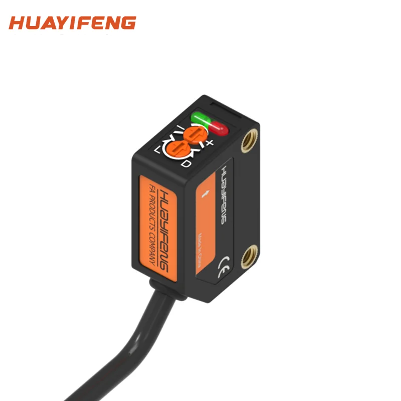 

diffuse reflection switching square photoelectric sensor 300mm long sensing distance detection