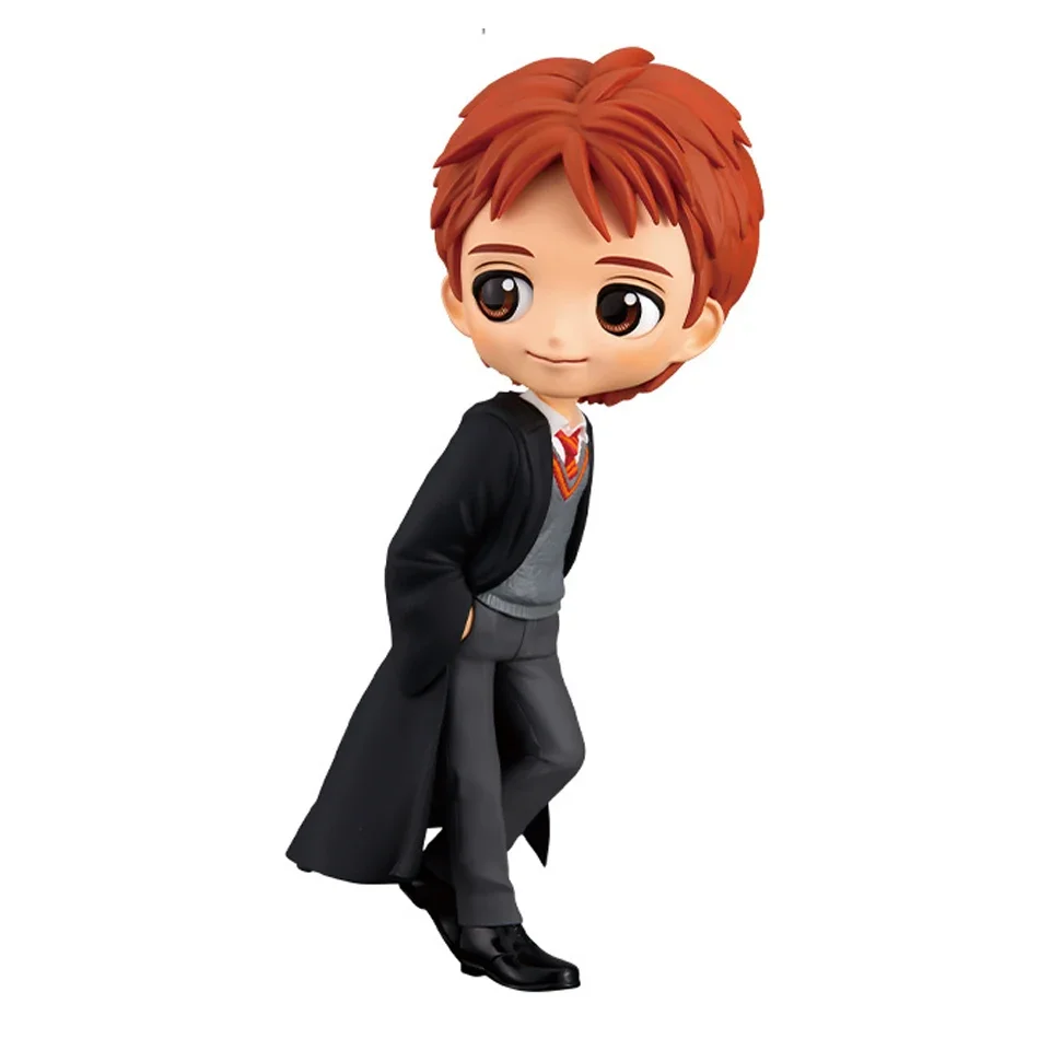 Anime Harry Potter Figure 15cm Hermione Ron Malfort Qposket Version Pvc Model Car Decoration Children Dolls Christmas Toys Gifts