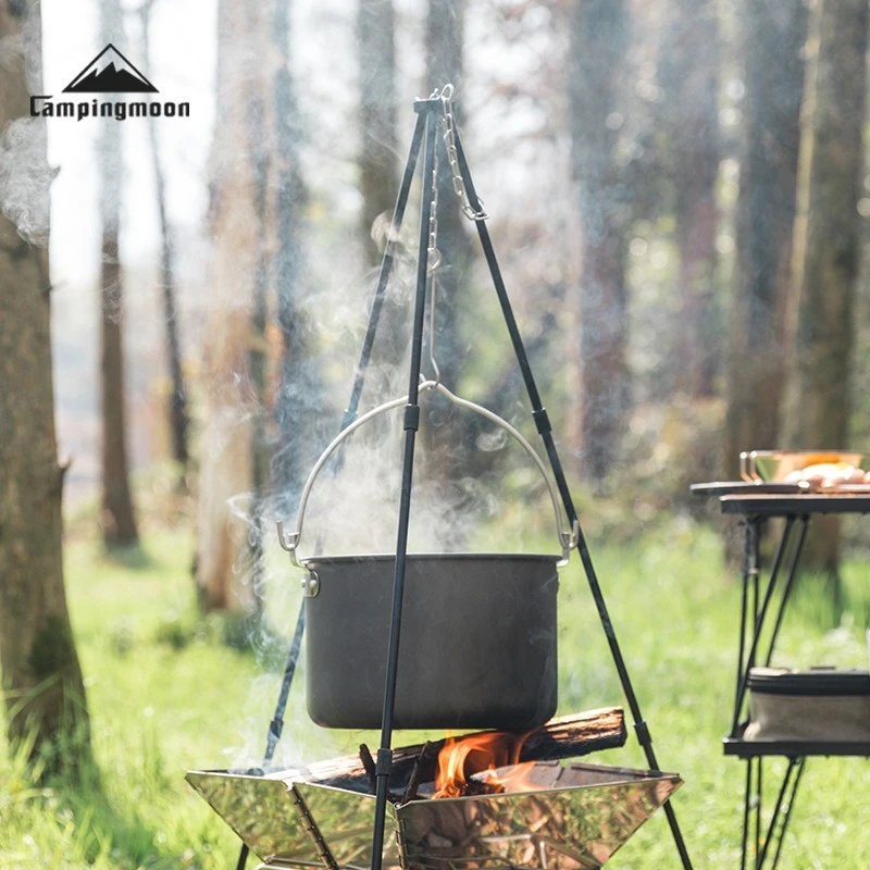 

CAMPINGMOON MC-230 портативный набор посуды для кемпинга на открытом воздухе, посуда, оборудование для пикника, посуда для кемпинга