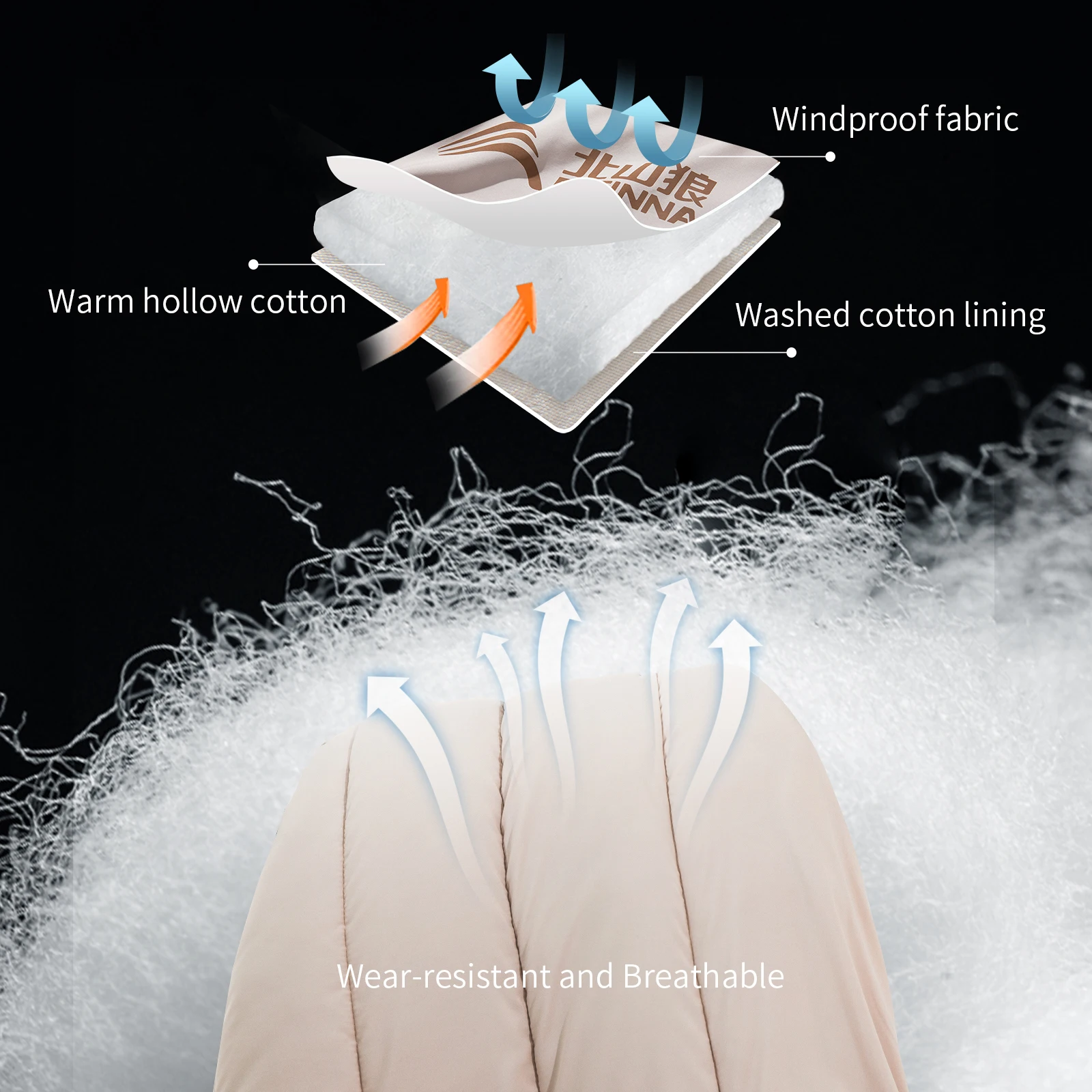 BSWolf 2 Person Camping Sleeping Bag Portable Detachable Sleeping Bag for Travel Outdoor Hiking image 3