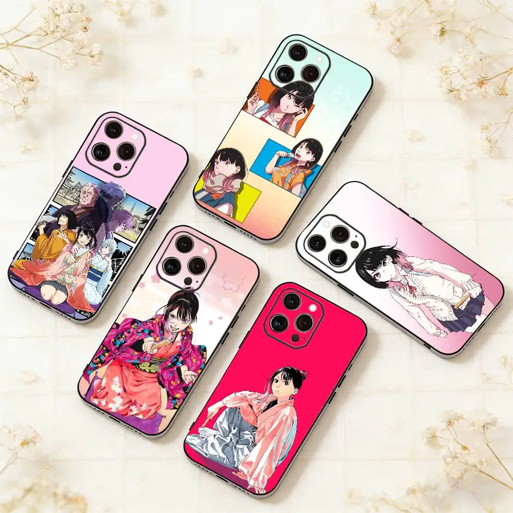 

A-Akane-B-Banashi Phone Case For iPhone 17,16,15,14,13,12,11 Plus,Pro Max,XS,Soft Silicone Black Cover
