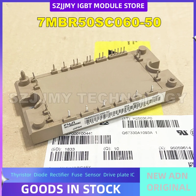 7MBR50SC060-50 7MBR30SC060 7MBR15SA120-50 7MBR25SA120-70 7MBR30SA060-50 NEW ORIGINAL IGBT Module IN STOCK