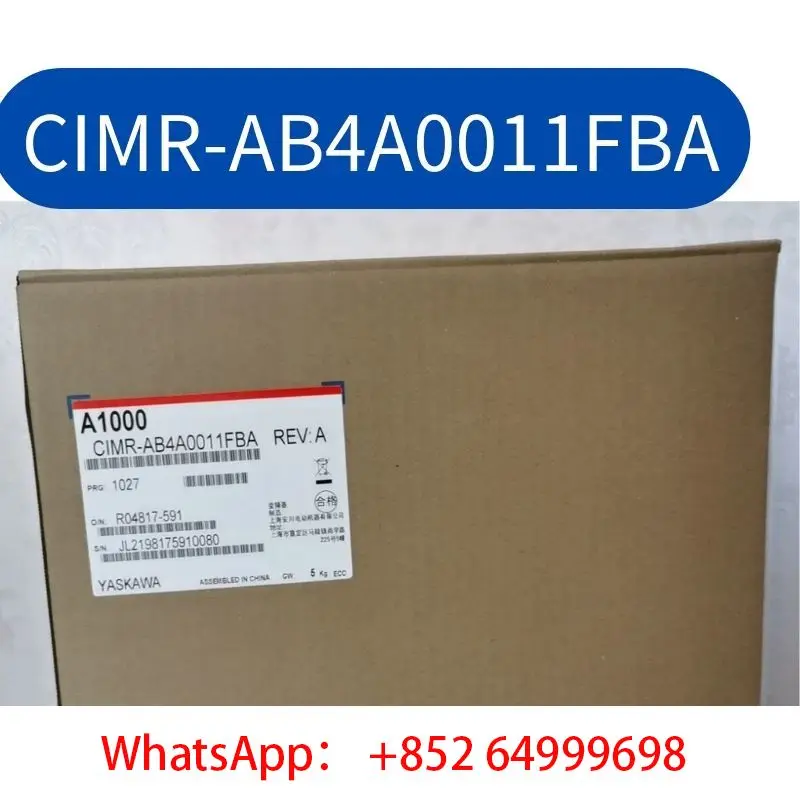 

Brand-new CIMR-AB4A0011FBA inverter 5.5KW/3.7KW Fast Shipping