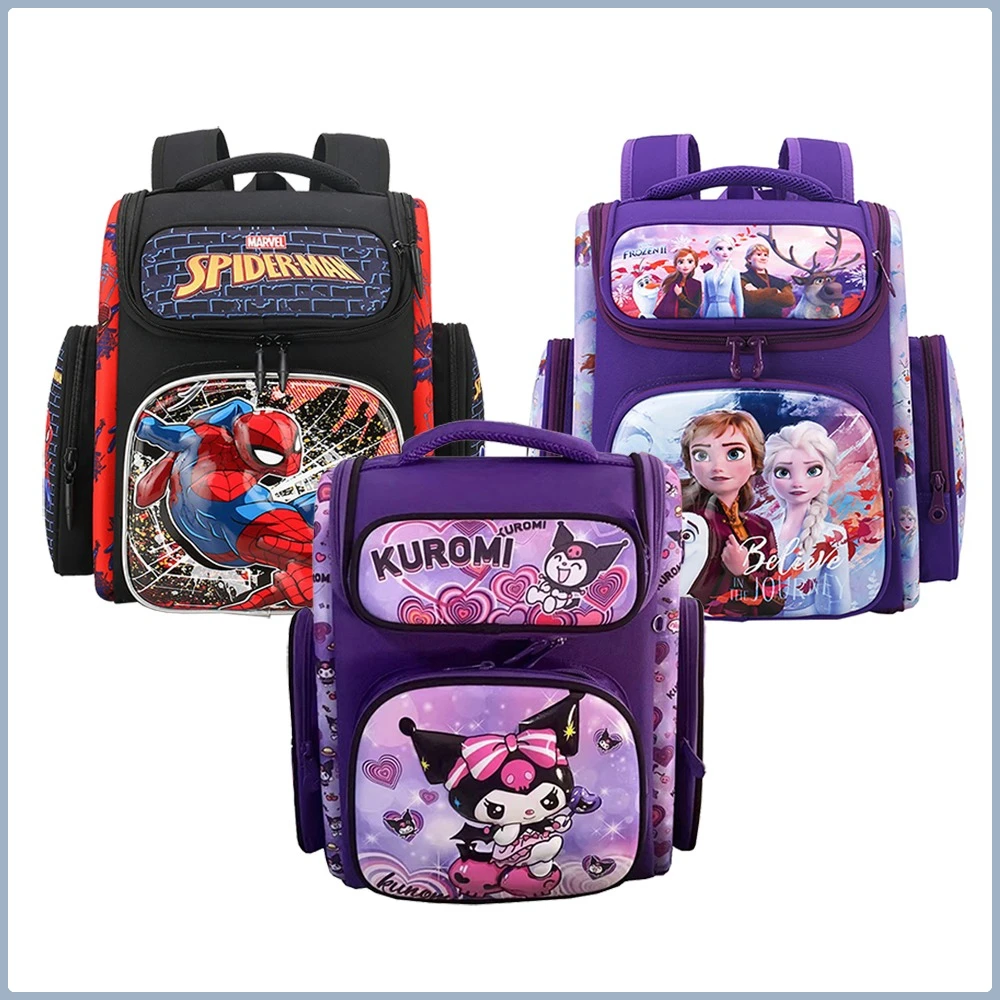 

Classic Hero Spider Man Exquisite Backpack Fashionable Reduce Burden Large Capacity Student Schoolbag Hard Shell Kid's Backpack