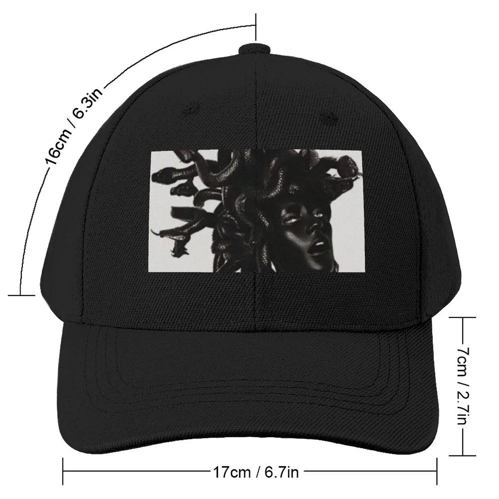 Medusa Snake Head Baseball Cap Mountaineering fashionable Gentleman Hat Ball Cap Woman Men's