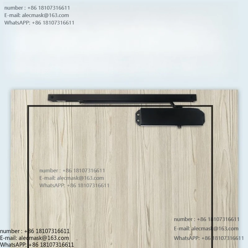 

Aluminum alloy door rail type closer, hydraulic buffer silent fire hotel KTV automatic closer positioning