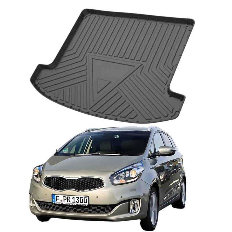 Upgrade TPE Car Rear Trunk Mats Storage Pads Cargo Tray Dustproof Waterproof Protecion Cushion For Kia RONDO CITRA 2013-2015