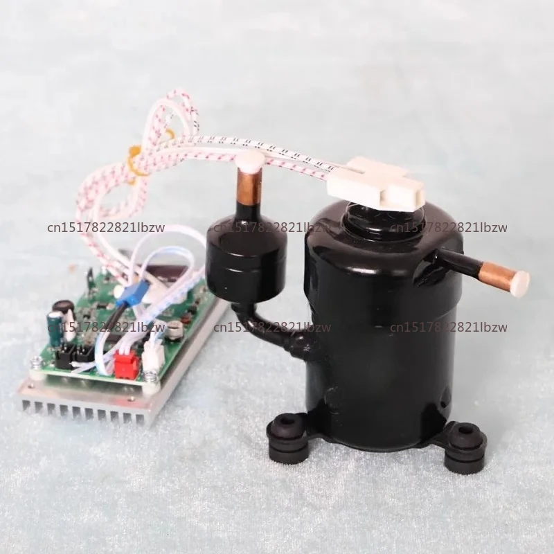 For Portable Refrigerator Mini Air Conditioner Compressor 1PC New ST19DC 12V 24V 48V 400W Capacity R134a