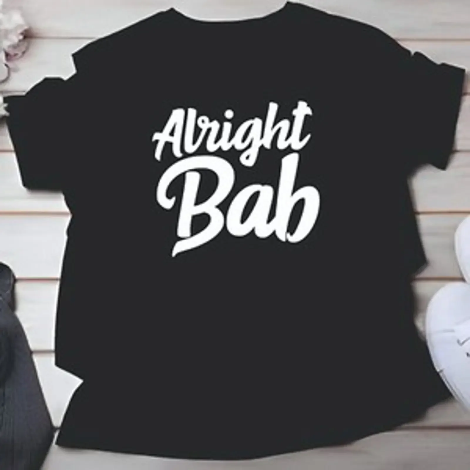 Lustiges T Shirt Birmingham Alright Bab West Midlands Gruß vintage Washed Breathable graphic Stylish Soft Unisex streetwear