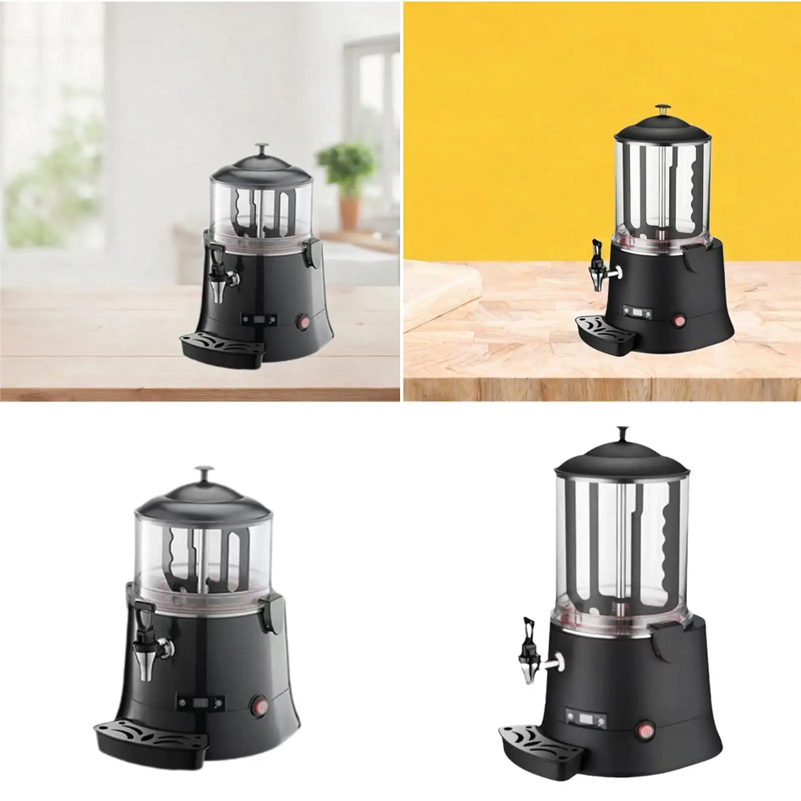 

Hot Chocolate Maker Temperature Control User Friendly Chocolate Melting Machine for Latte Macchiato Cappuccino Restaurant Cafes