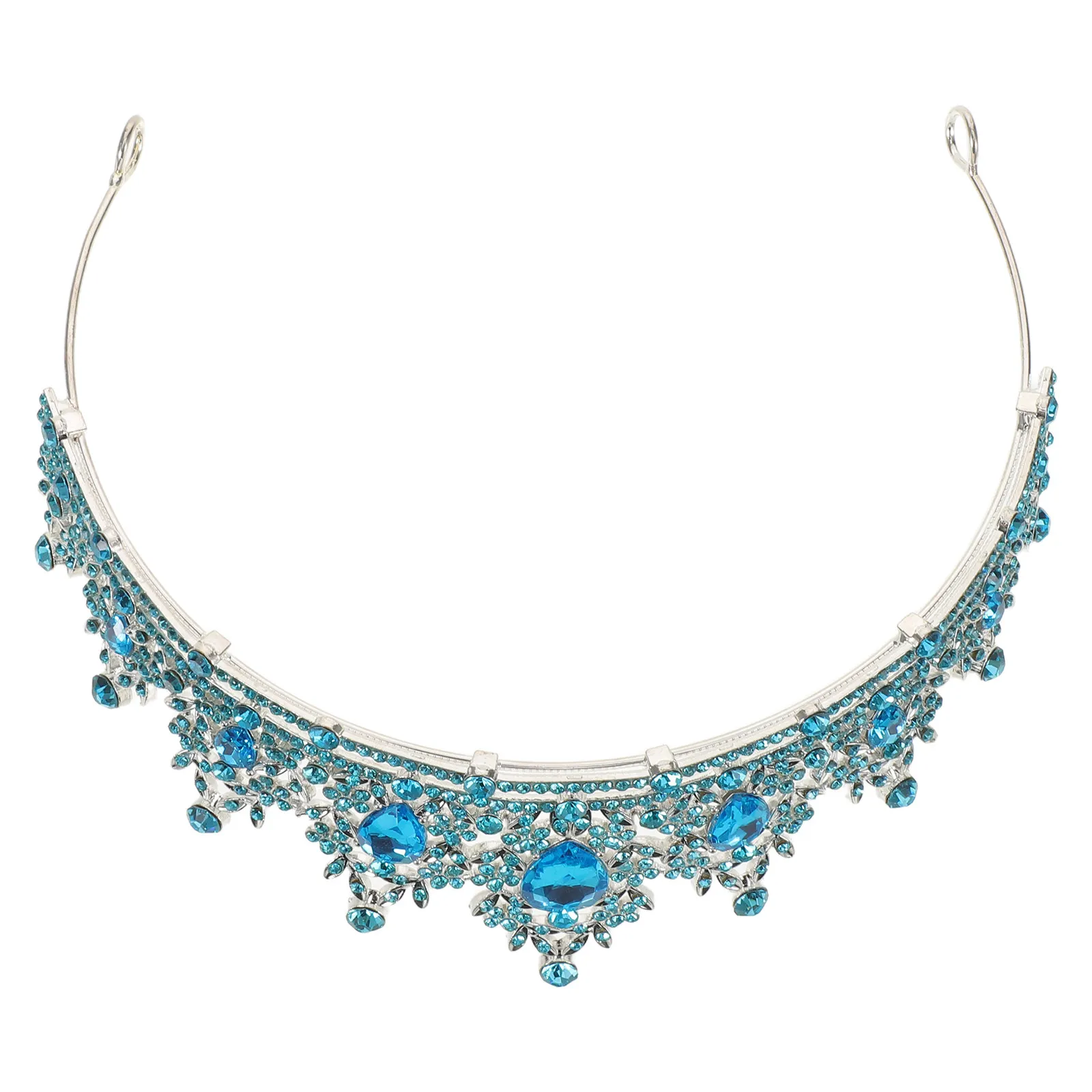 

Винтажная свадебная тиара в стиле барокко со стразами, ретро-аксессуар для волос, головной убор для вечеринок и косплея