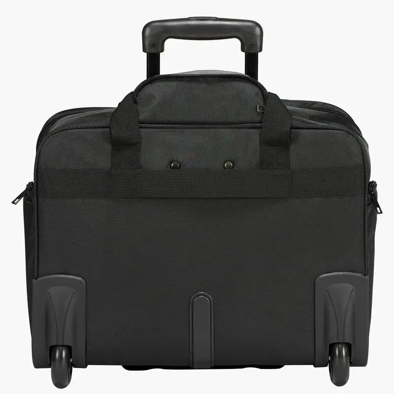 Laptop Notebook Trolley Briefcase Notebook Bag 17.3 inch / 43.9 cm Black