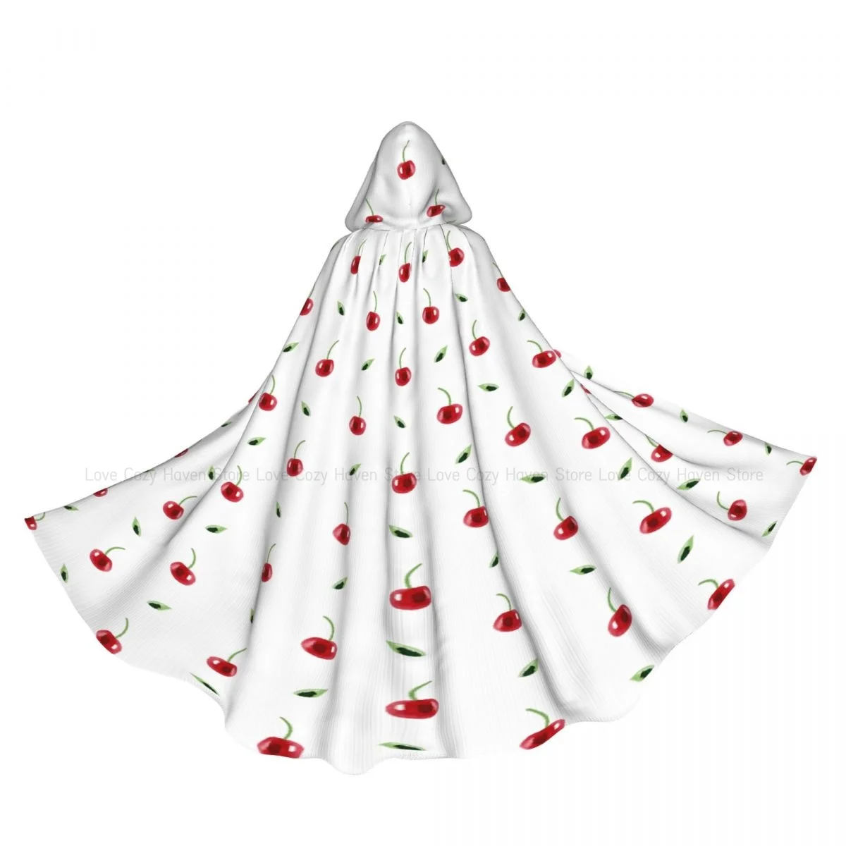 

Вишня Косплей Средневековые костюмы Плащ с капюшоном Накидки Длинные халаты Куртки Пальто Карнавал