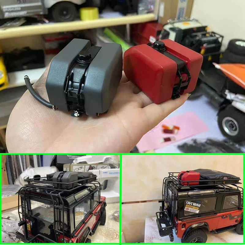 

1 шт., имитация ковша из АБС-пластика, украшение для 1/10 RC гусеничного автомобиля Traxxas TRX4 Land Rover Rc4wd Wrangler, детали «сделай сам»