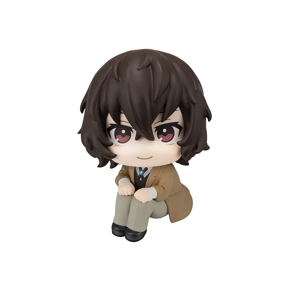 Neue 10cm Bungou Stray Dogs Anime-Figur Look Up Nakajima Atsushi Actionfigur Q-Version Dazai Osamu Figurine PVC Sammelfigur Spielzeug – Detail 6