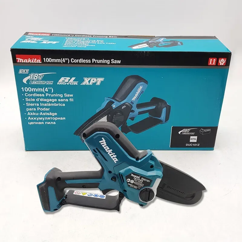 Makita DUC101 Cordless Brushless Pruning Saw 18V LXT Lithium Battery Power Tools Mini Electric Saw Garden Power Tool DUC101Z