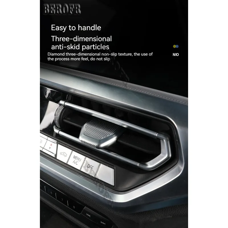Car Front Rear Air Conditioning Vent Outlet Tab Clip Paddles For BMW 3 4 series i3 i4 G20 G21 F36 2020-2023