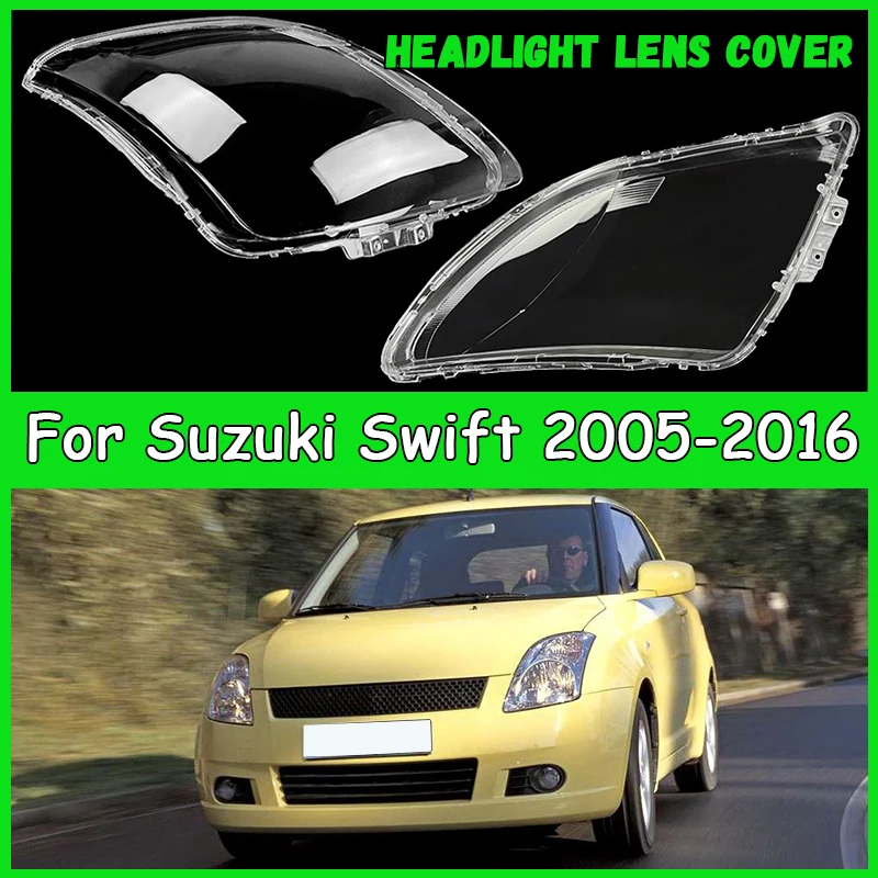 

For Suzuki Swift 2005-2016 Car headlight cover cap Headlamp Shade Head Lamp headlight lamp cover car accessories automobil parts