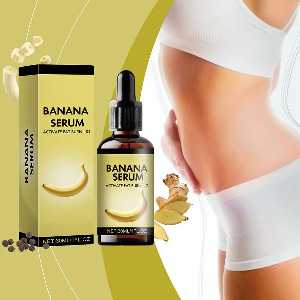 NEW High-end Banana Body Shaping Firming Massage Essential Oil Weight Fat Slimming Oil Slimming Spray Burning Loss Product L5Z8