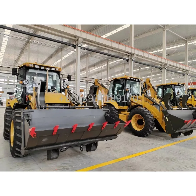 Professional Compact Tractor Loader and Backhoe with CE Certificate