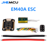 JHEMCU EM40A 40A BLheli_S 4in1 Brushless ESC 2-6S DShot600 20x20mm for RC FPV Racing Drone Quadcopter DIY Parts