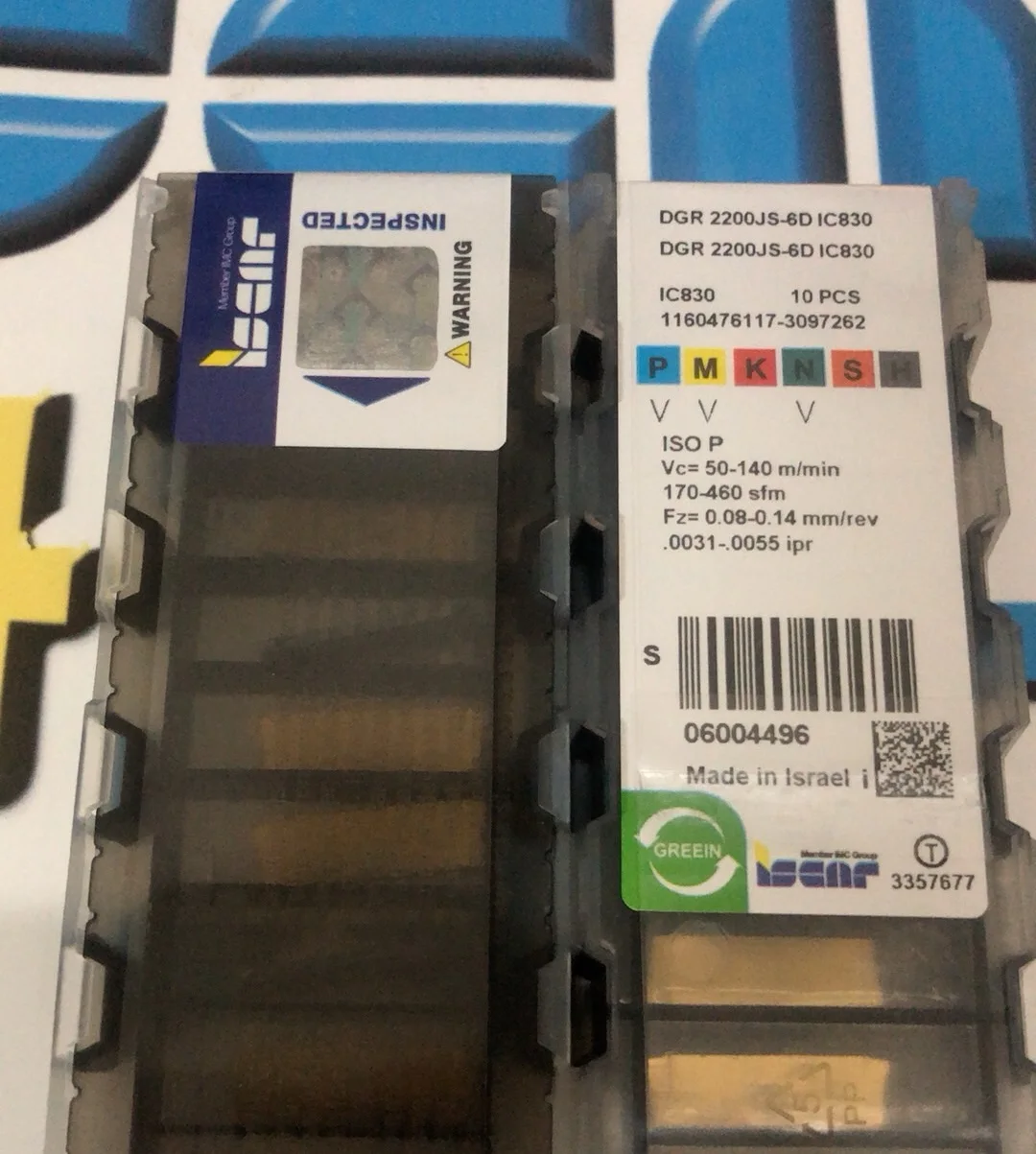 

Hard alloy cutting blades DGR2200JS-6D IC830