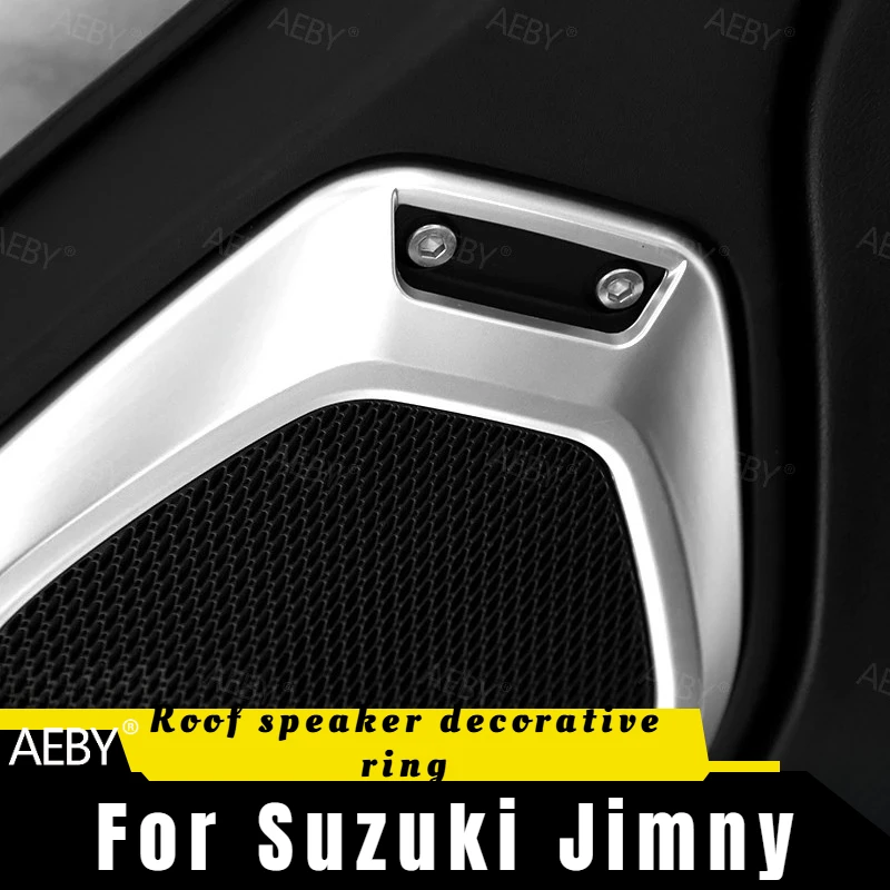 For Jeep Wrangler 2018 speaker frame decoration,Top roof speaker stereo cover,Roof speaker decoration,Car accessories,panel