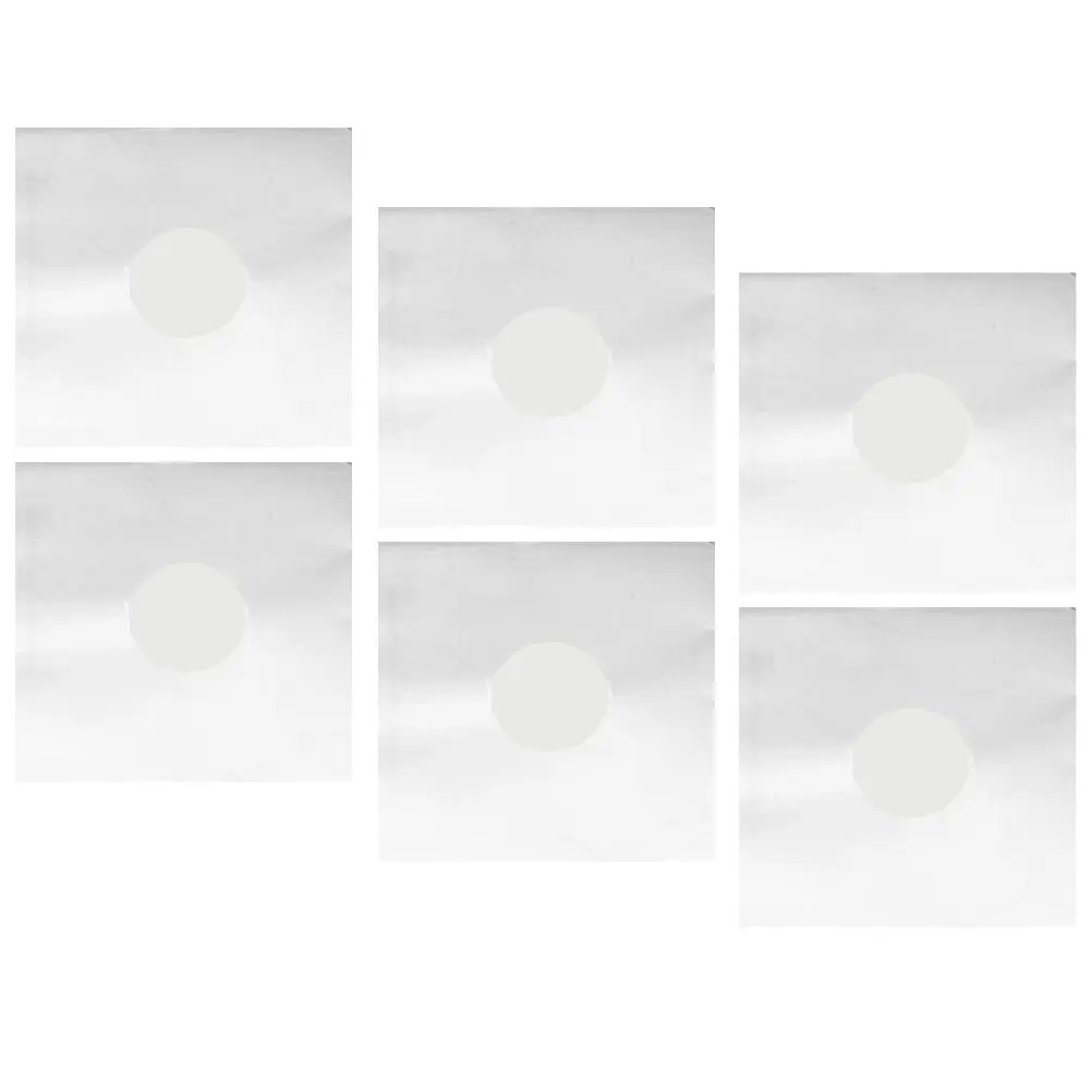 

6Pcs Vinyl Record Protective Sleeves Reliable Album Covers Dust Proof Vinyl Storage Bags Scratch Resistant Record Inner Sleeves