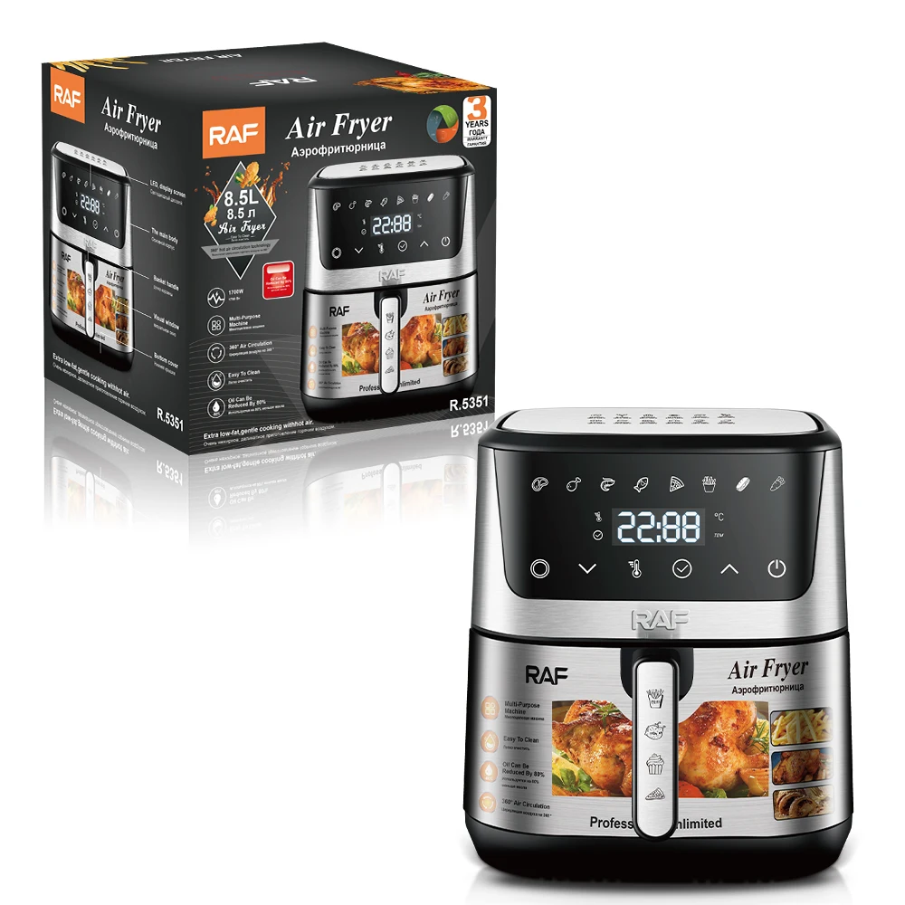 Air Fryer Easy Operation High Quality Heavy Duty Stainless Steel Electric Air Fryers Household