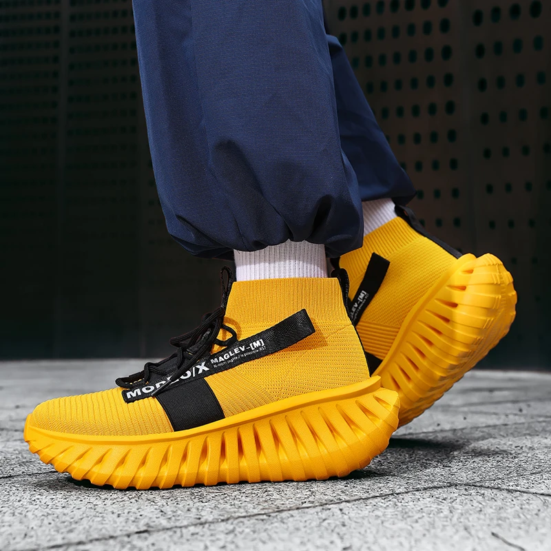 

Men's Casual Sneakers Breathable Luxury Trainer Race Shoes Fashion Loafers Running Shoes for Male