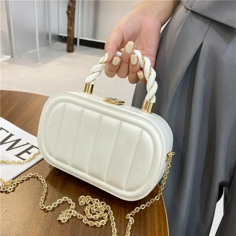 

Women Luxury Messenger Purse Shopper Solid Color Commuter Bag Elegant Leather Diaper Bag Large Capacity Designer Touch