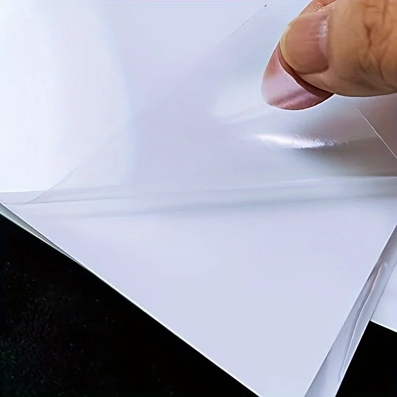 (20/ 50Sheets) 100% Clear Sticker Paper For Inkjet Printer - Glossy 8.3*11.7in - Printable Vinyl Sticker Paper For Cricut