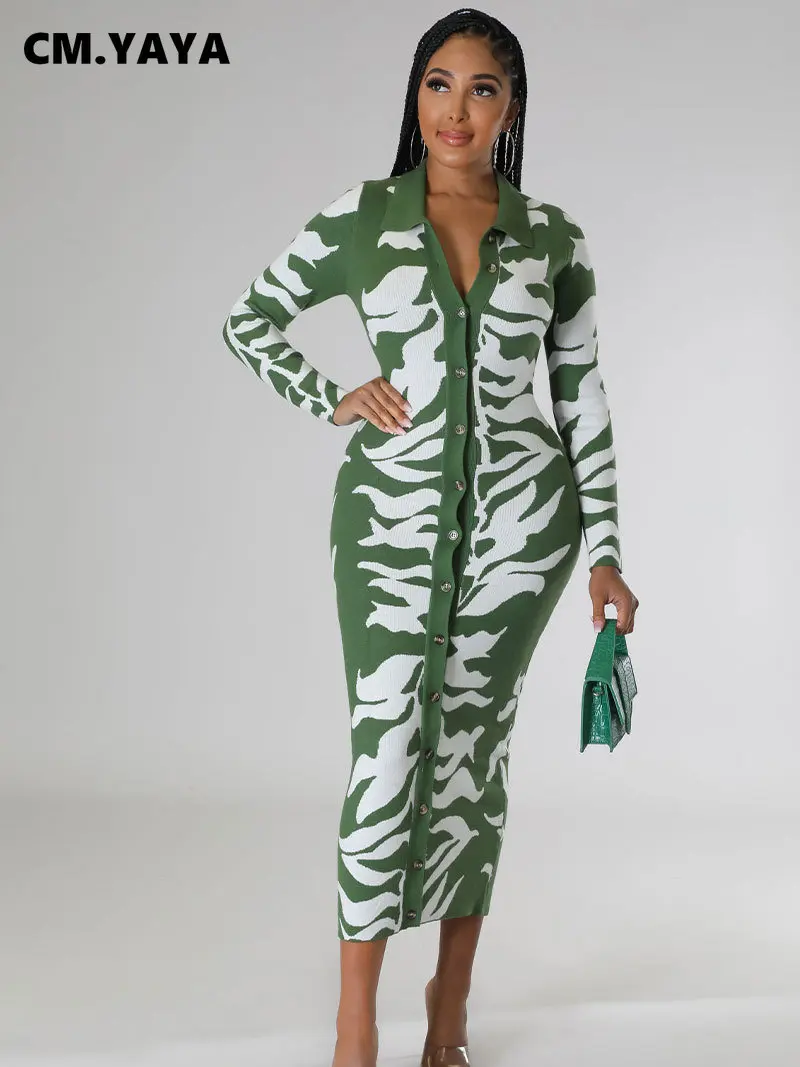 Best Party Dress for Ladies in South Africa: The CM.YAYA INS Rib Knit Midi  Dress