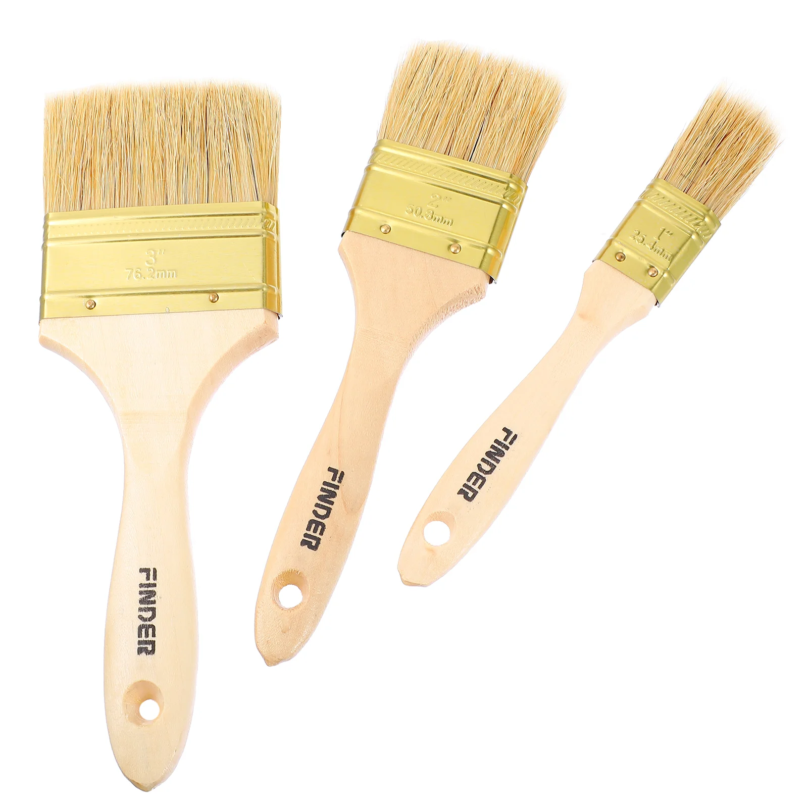 3 Pcs Cleaning Brush Baking Supply Brushes Grilling Paint Oil Desktop Kitchen Heat Resistant