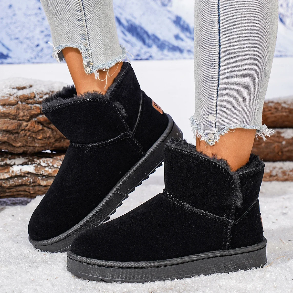moda-feminina-botas-de-neve-mais-quente-cor-solida-plataforma-tornozelo-botas-antiderrapante-inverno-sapatos-de-algodao-quente-2025-zapatos-de-mujer