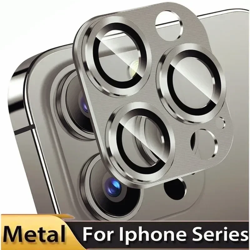 Metal Camera Lens Protector Glass For IPhone 15 16 Pro Max HD Back Lens Protective Film For IPhone 15 Plus 15Pro 16Plus 16Pro