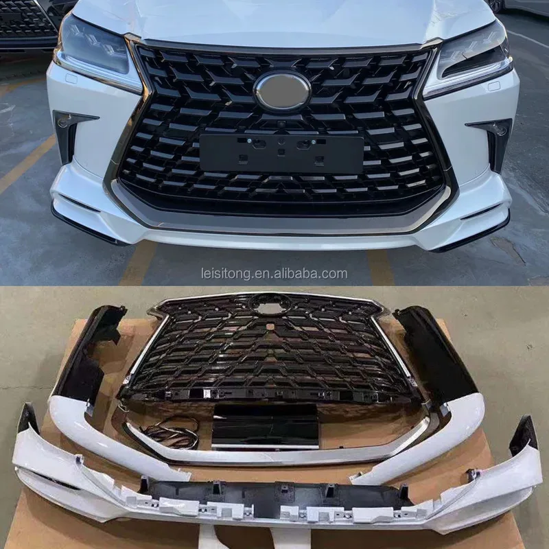 

High qualityLST Factory 2021 LX Grille Body Kits for 2016-2020 LX570 Upgrade Bumper Lips
