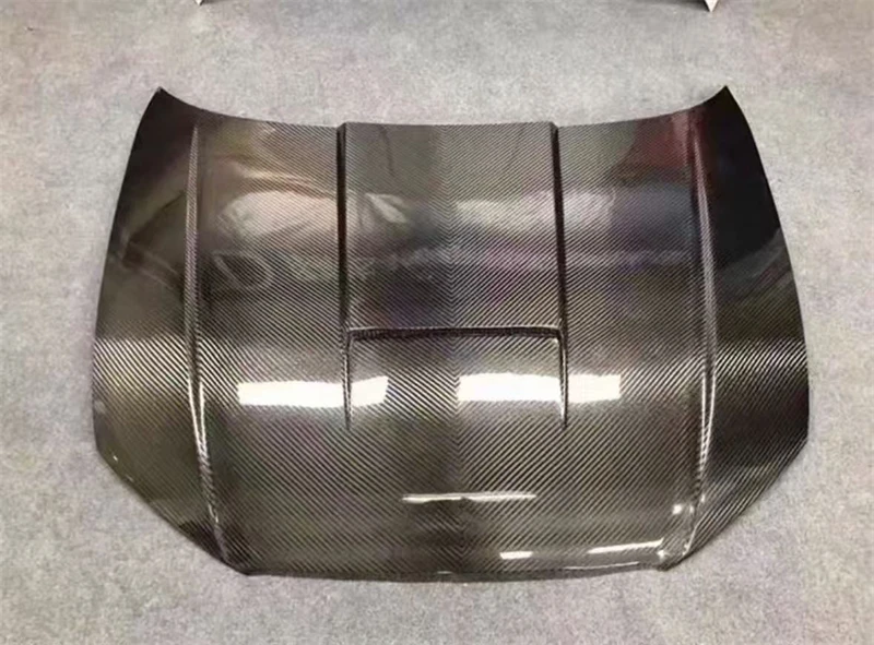 لأودي A3 S3 RS3 2013 2014 2015 2016 2017 2018 2019 ReaI ألياف الكربون الجافة محرك غطاء محرك السيارة مجموعة غطاء