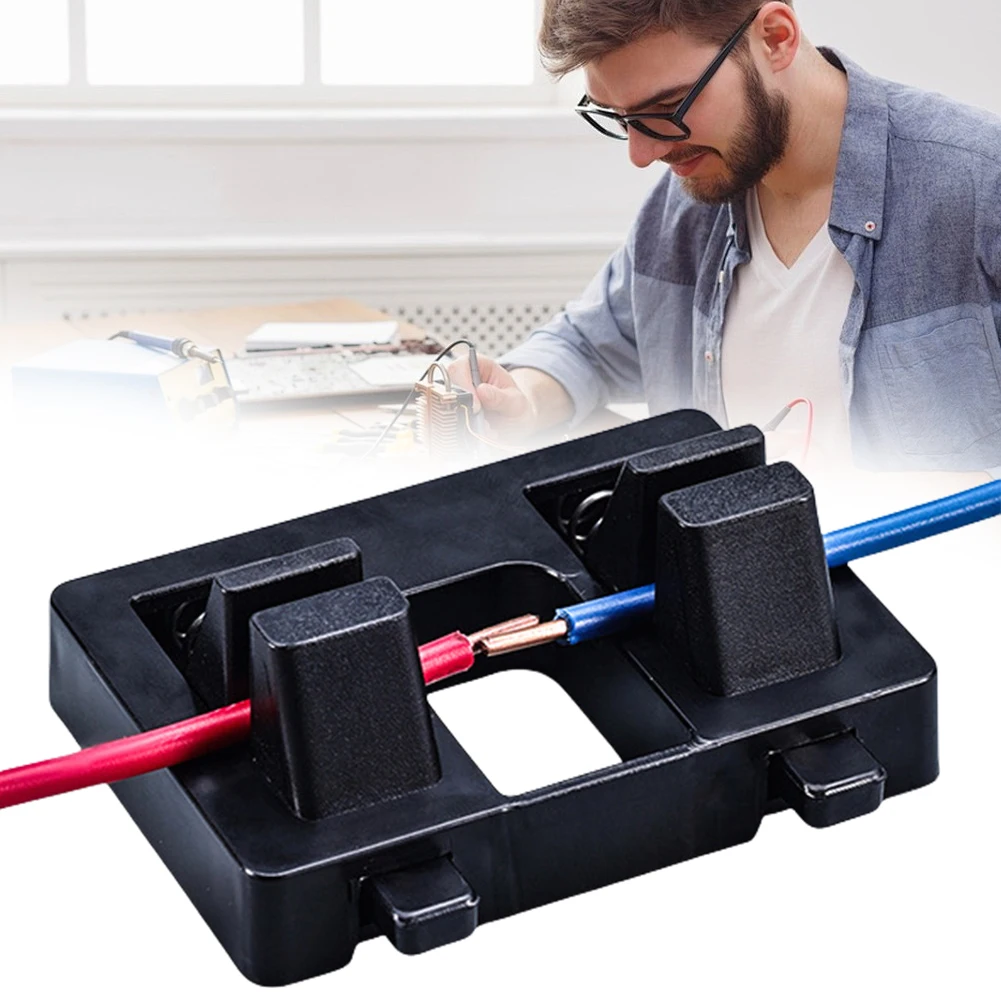 1/2 PCS Dispositivo per Filo di Saldatura Addensato Tavolo di Saldatura Morsetto Morsetti per cavi Supporto per Filo di Saldatura Staffa Strumento di Riparazione di Saldatura