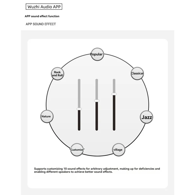 BTLIFE-SZM-AS21 2.1 Saluran TPA3255 Bluetooth 5.1 Modul Papan Amplifier Daya Digital Subwoofer Nada Tinggi dan Rendah 220WX2 + 350W