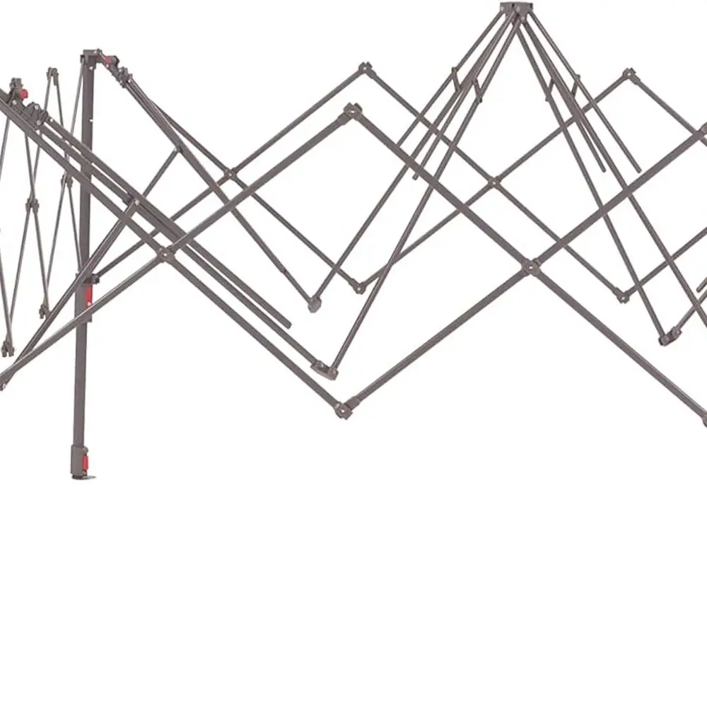 مأوى مظلة محمول سريع الإعداد مقاس 13 × 13 قدمًا مع سقف مزود بفتحات تهوية لتعزيز تدفق الهواء وحماية من أشعة الشمس 50+، مثالي للاستخدام في الهواء الطلق