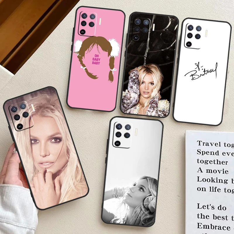 Britney Spears For OPPO A5 A9 A53 A58 A78 A98 A17 A57 A77 A16 A76 A96 A54S A74 A94 A93 A15 A52 A72 Case