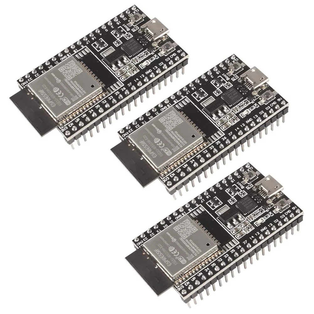 

3pcs ESP32 DevKitC Core Board ESP32 Development Board ESP32-WROOM-32D WiFi Bluetooth Development Board for Arduino IDE