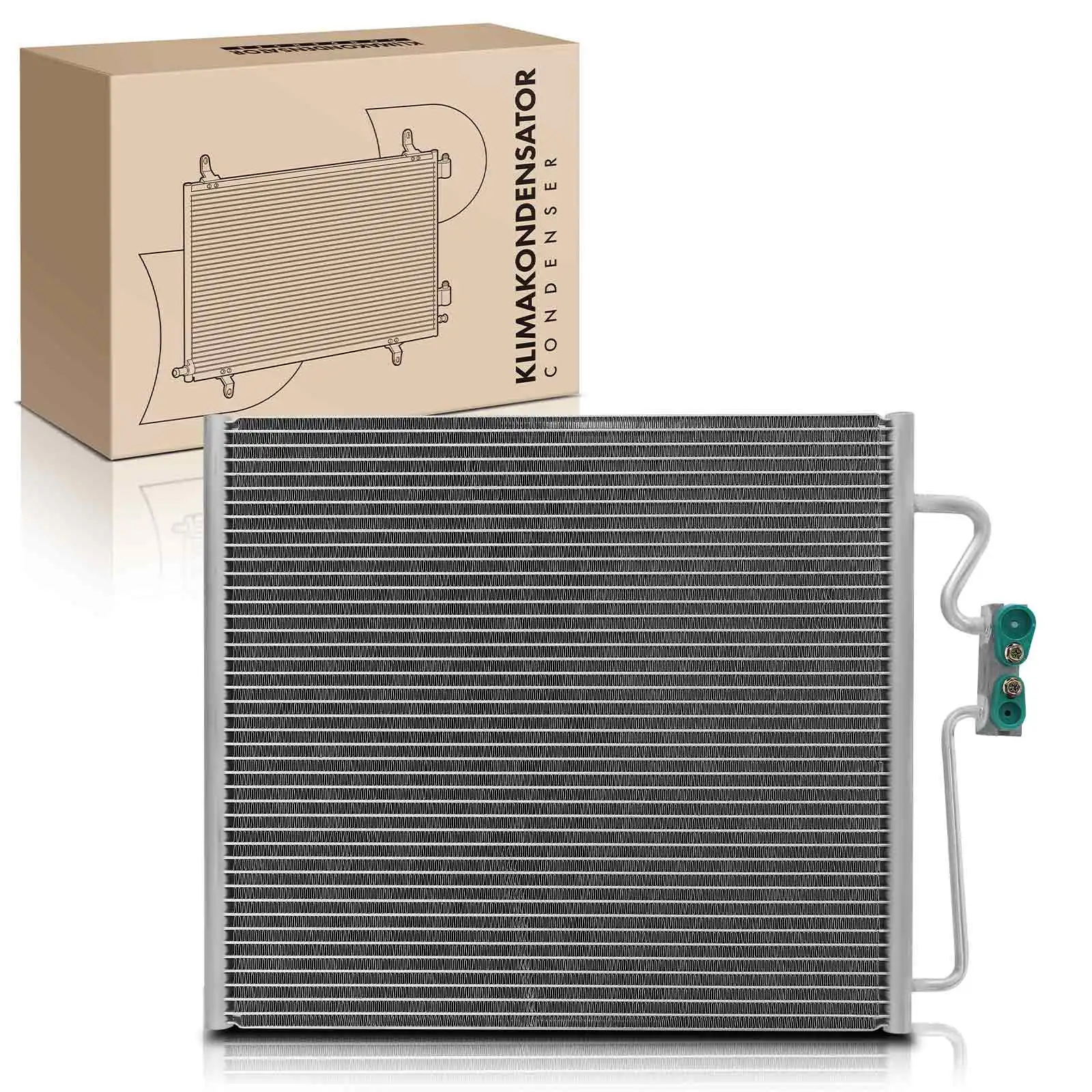 Frankberg 1x condensator airconditioner voor BMW 7ER E38 740i 750i 4.0-5.4L 1994-1997 CN4658PFC 4658 64538391126